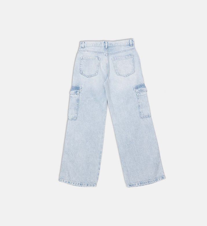Multi-pockets Wide-leg Cargo Pants