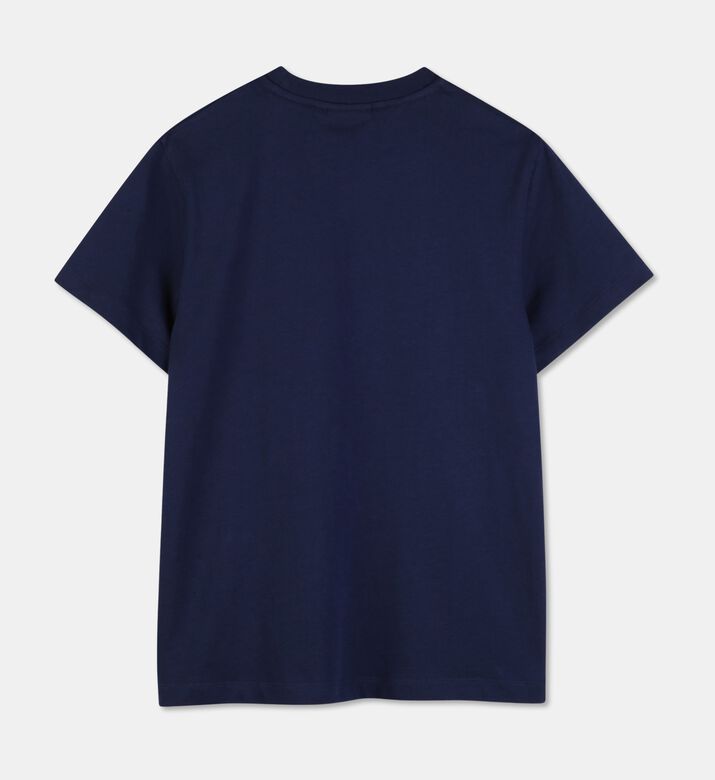 Hugo Logo-print Regular-fit T-shirt, Navy, 14y, Packshot View