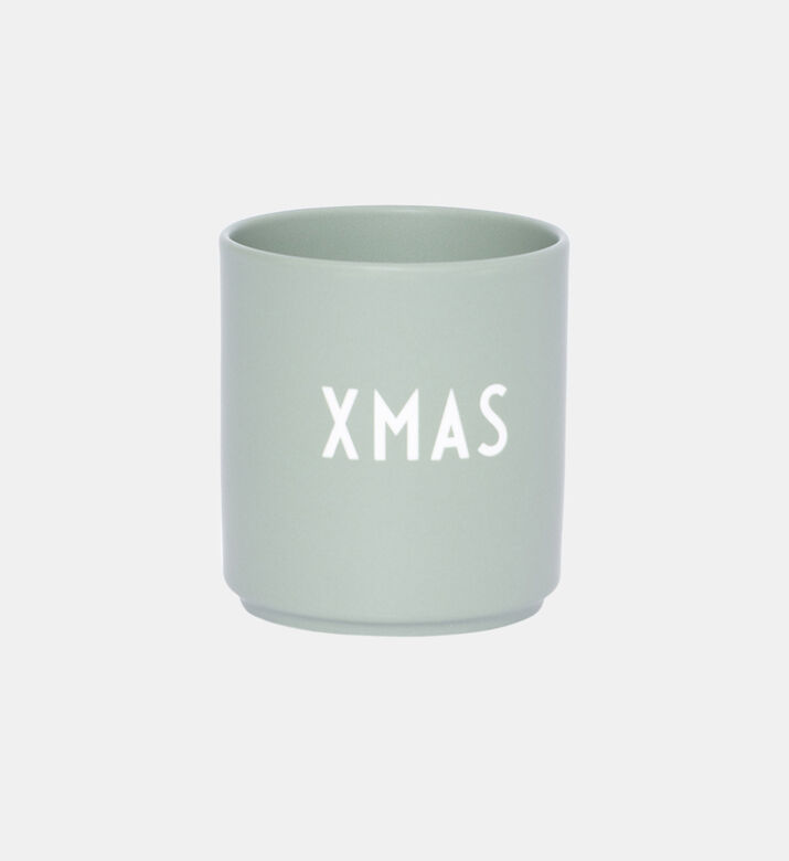 كوب عيد الميلاد هوهو هوهو محفور بورسلين 8 &times; 8.5 سم