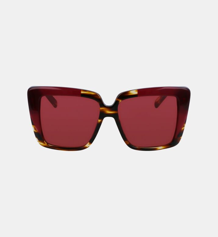 Rectangle Full-rim Sunglasses 55
