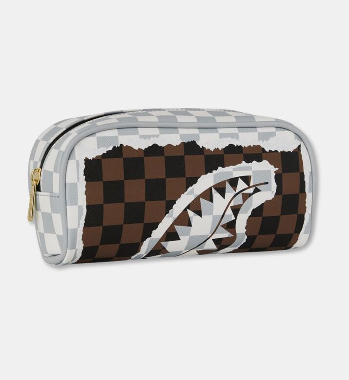 Sprayground Tear Check Pattern Pouch Bag, Packshot View