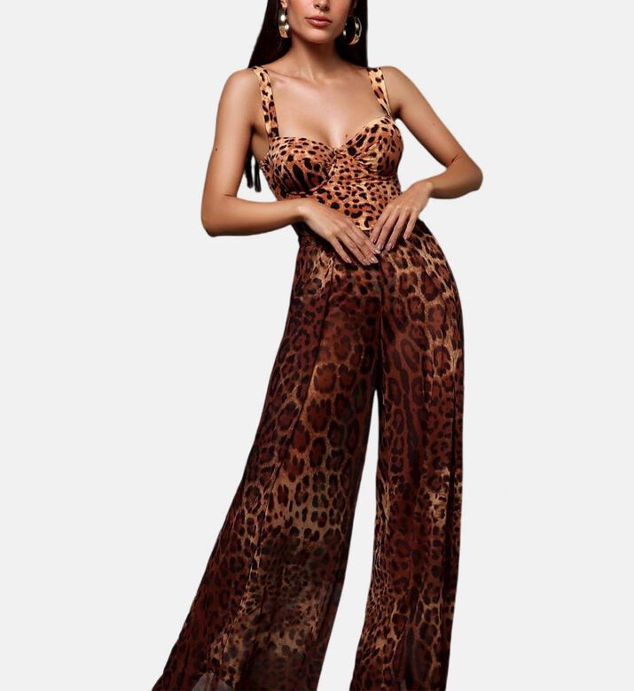 Tule Pallazzo-style Pants Cover-up