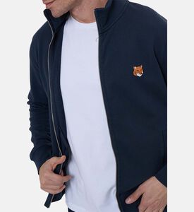 Fox-embroidery Long-sleeve Sweatshirt