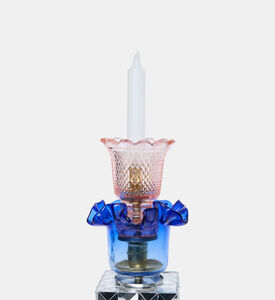 حاملة شموع بتصميم بتلات التوليب