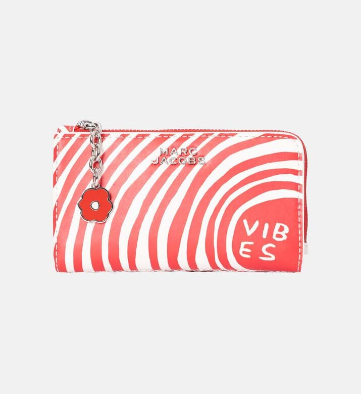 Marc Jacobs Stripe-print Zip Closure Wallet, Packshot View