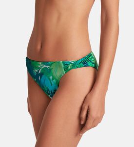 Tropical-print Side-twist Bikini Bottom