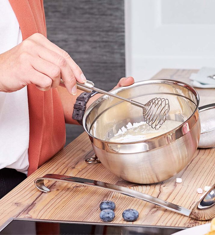 Roesle Deep Bowl, Silver, 20-cm, Packshot View