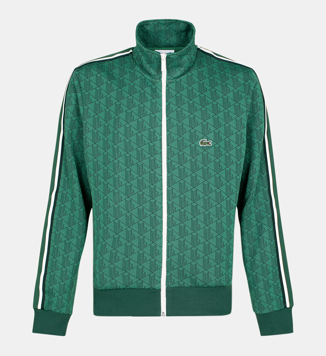 Lacoste Multicolored Monogram Jacket Sweaters Galeries
