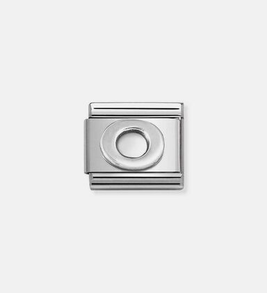 Composable Classic Oxidized O Charm