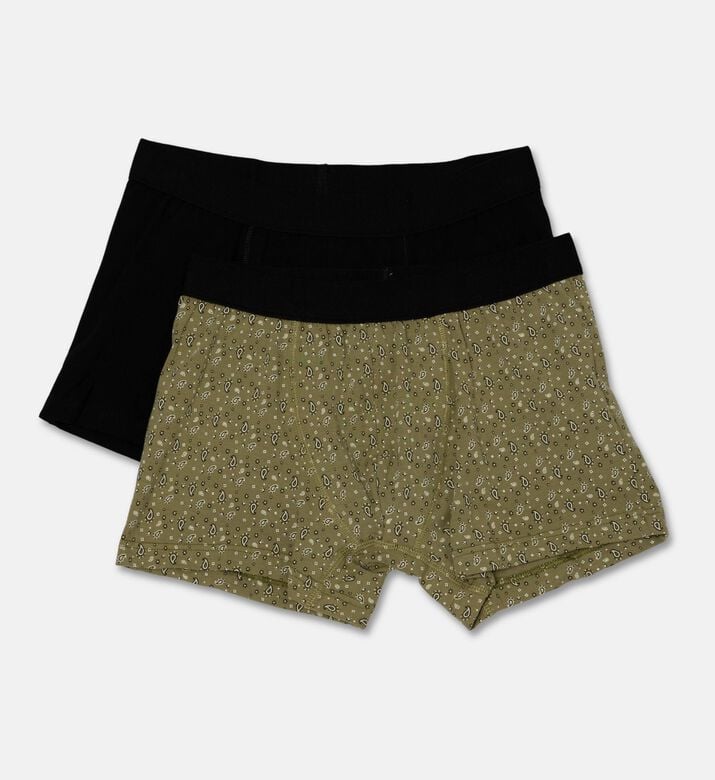 Galeries Lafayette Boxer Moxies, Dark-green, Xl, Packshot View
