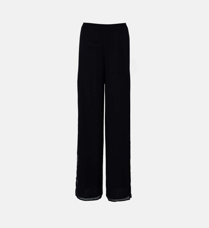 High-waist Split Hem Pants