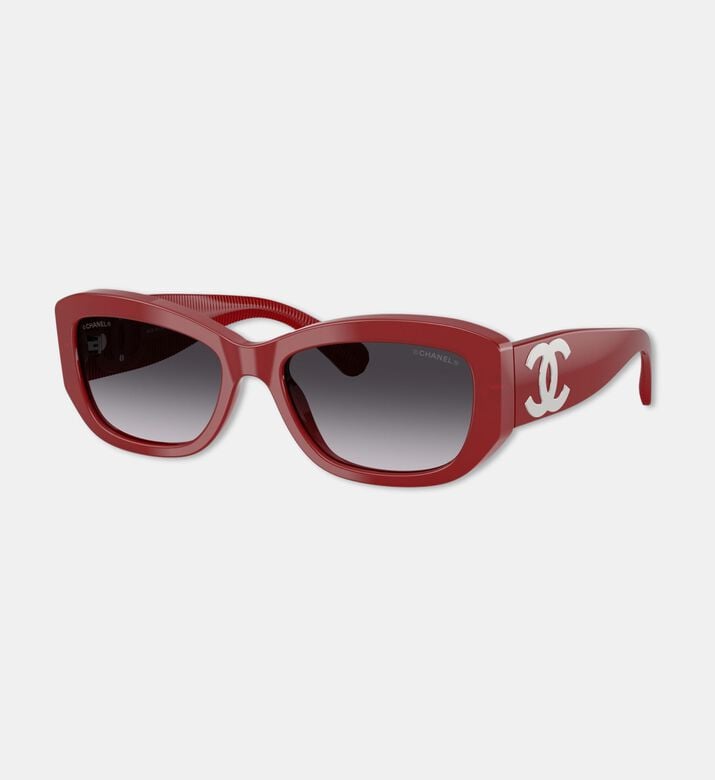 Chanel Acetate Rectangular-shape Sunglasses, Packshot View