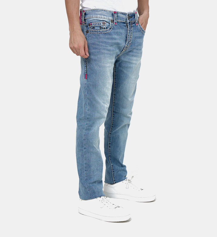 Slim-cut 5-pockets Denim Pants