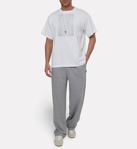 MM6 Key-print Crewneck T-shirt, Model View