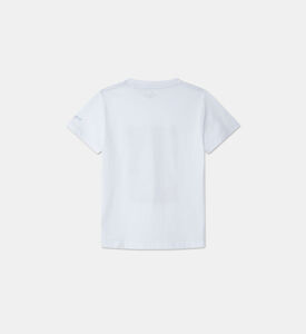 تيشيرت قطن بطبعة غرافيك لملركب شراعي