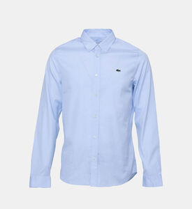 قميص من القطن الفاخر بقصة ضيقة