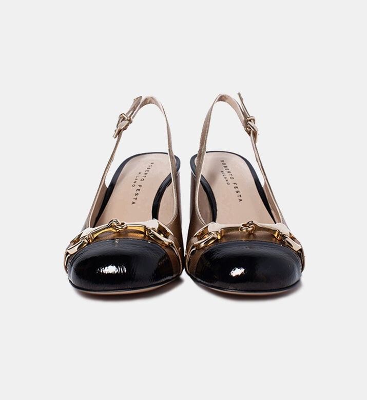 Pia Buckle Slingback Pumps Pia Buckle Slingback Pumps