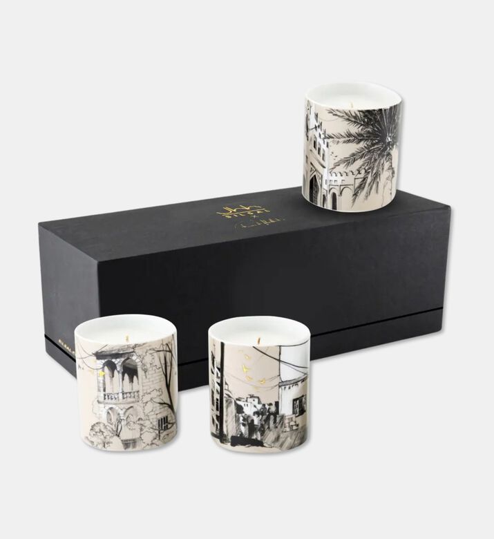 Silsal Naseem Candle Trio, Packshot View