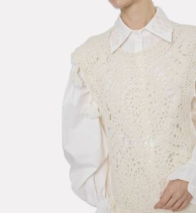 Anouki Embellished Poplin Shirt, Model View