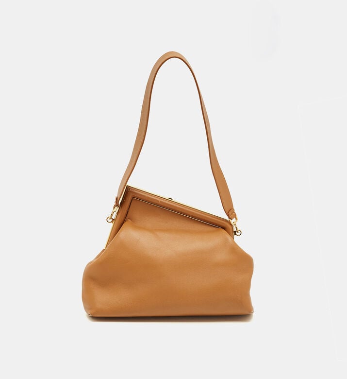 Fendi Preowned Fendi Brown Medium First Shoulder Bag, Packshot View