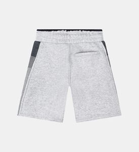 Brushed Cotton Fleece Logo Shorts