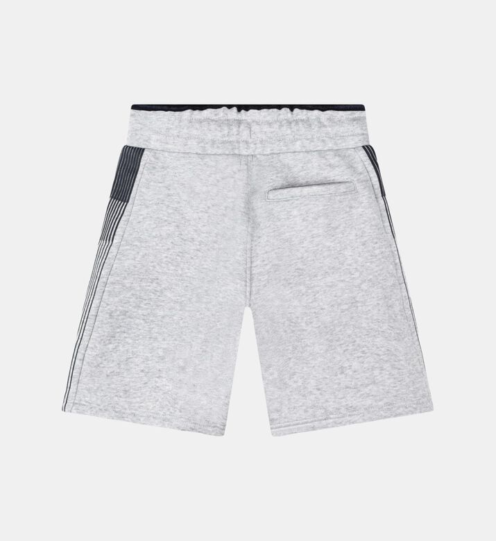 Brushed Cotton Fleece Logo Shorts