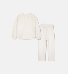Fancy Fleece 2-piece Sweatshirt Trousers Set