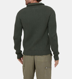 جاكيت قطن مضلع