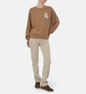 Isabel Marant Ribbed Knit Long-sleeve Sweater, Model View