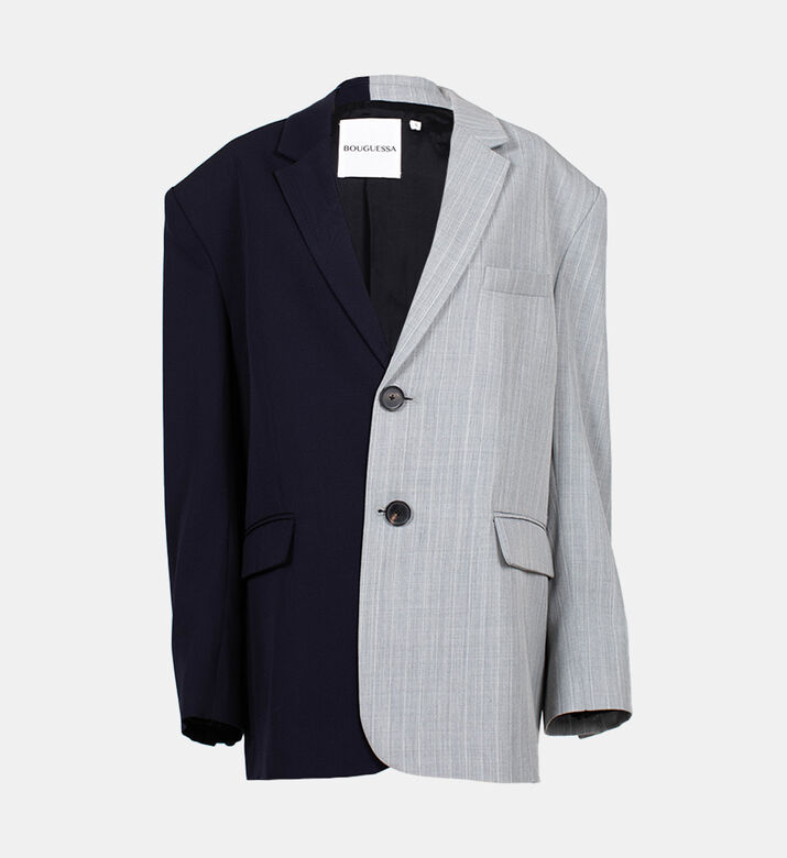 بليزر زيلدا فضفاض بلونين