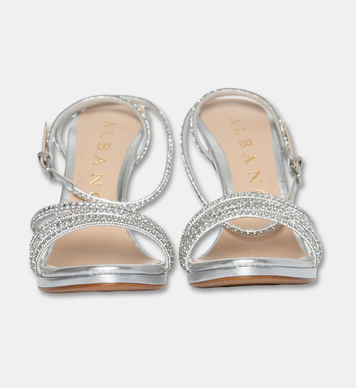 Albano Shoes Soft Strass, Silver, Eu-41, Packshot View