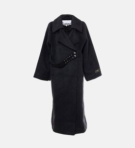 Ganni Coat Wool, Packshot View