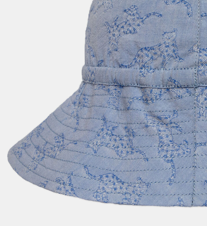 Dominique Organic Cotton Bucket Hat