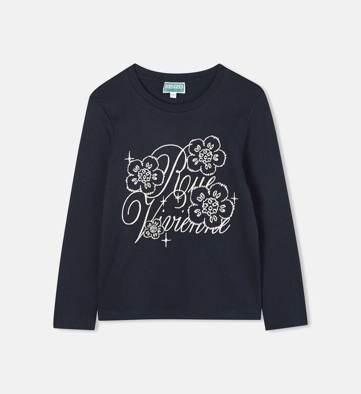 Cotton Long-sleeve T-shirt