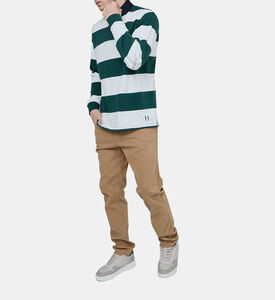 قميص بولو هيريتيج روغبي بأكمام طويلة