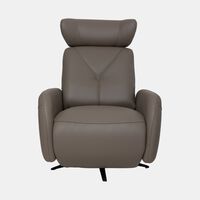 Mezzo Manual Leather Recliner Arm Chair
