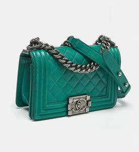 Chanel Preowned Coco Chanel Quilted Leather Small Boy Flap Bag, Packshot View