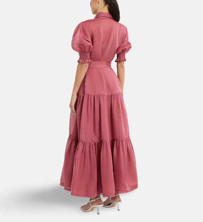 Carter and White Dress Julia, Model View