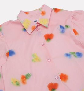M S G M Floral-print Button Closure Shirt, Packshot View