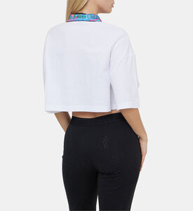 قميص قطن قصير بلوغو العلامة