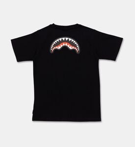 Sprayground Catch Bear Regular T-shirt, Black, 8y, Packshot View