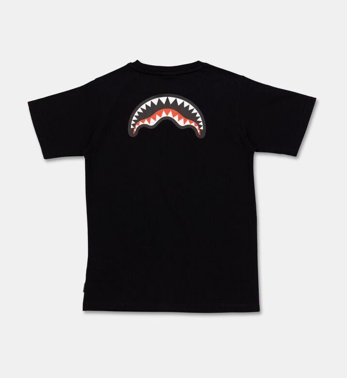 Sprayground Catch Bear Regular T-shirt, Black, 8y, Packshot View