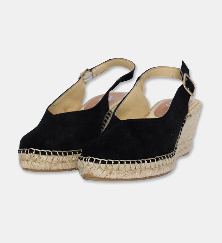 Salvi Shoes Wdg Sndl, Black, Eu-39, Packshot View