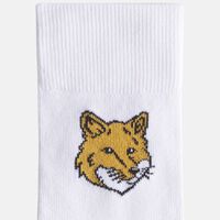 Fox Head-print Socks
