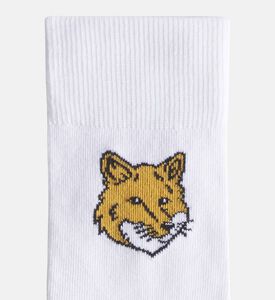 Fox Head-print Socks