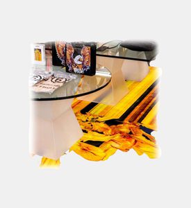 Qeeboo Glitch Polyester Rectangular Carpet, Packshot View