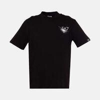 Cotton Chest Logo Crewneck T-shirt