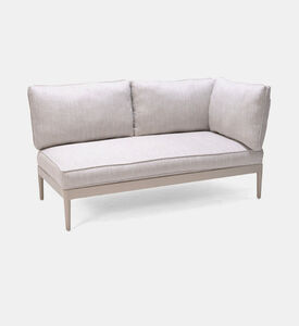 Lifestyle Garden Topaz Teak Wood Corner Lounge, Packshot View