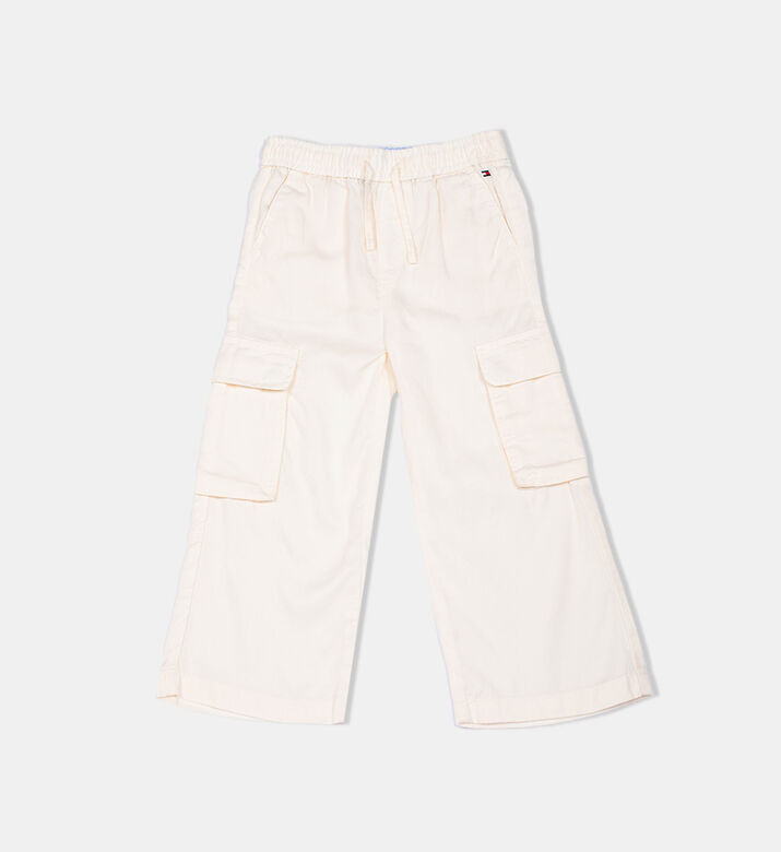 Girl Essential Satin Cargo Pants
