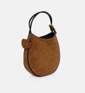 Marc Jacobs Suede Large Shoulder Bag, Light-brown, Packshot View